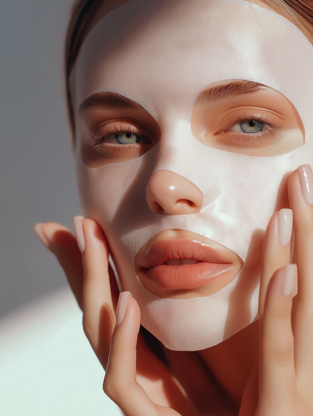 Mascarilla facial de colágeno